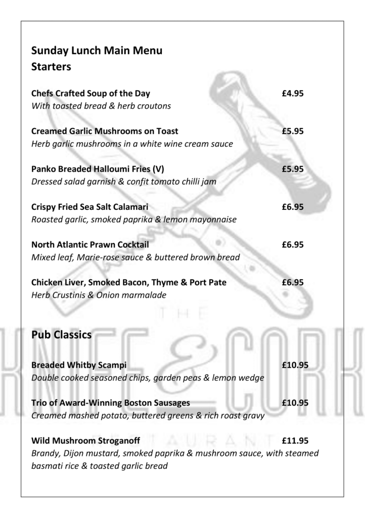 Royal Oak Lunch Menu Feb 21 Page 2
